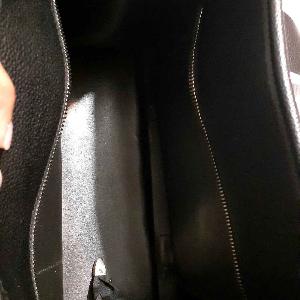 Black Tote Bag - No Name Brand - Picture 6 of 10